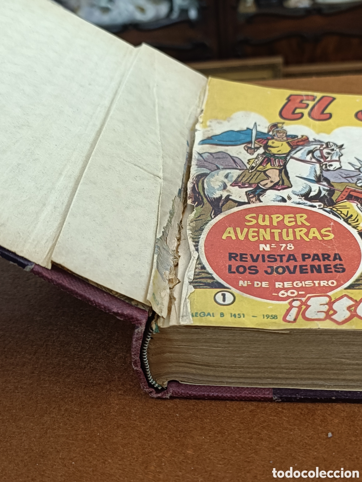 Tebeos: EL JABATO ENCUADERNADO. - Foto 6
