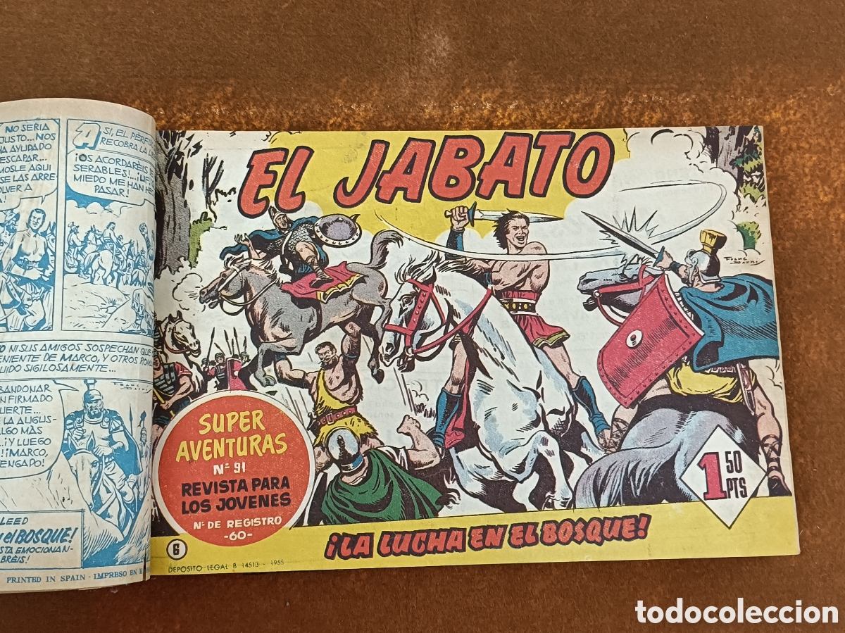 Tebeos: EL JABATO ENCUADERNADO. - Foto 7