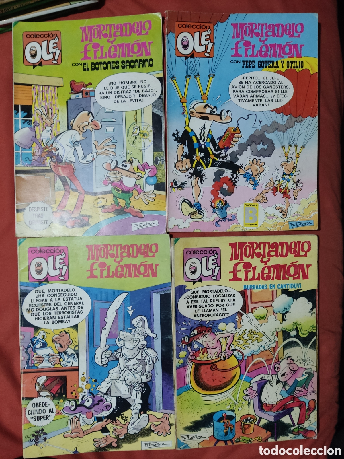 Tebeos: 8 c&oacute;mics Mortadelo y Filem&oacute;n segunda edici&oacute;n - Foto 1