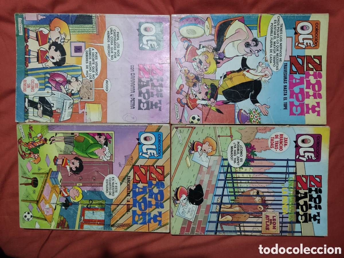 Tebeos: 10 c&oacute;mics Zipi y Zape primera edici&oacute;n - Foto 1