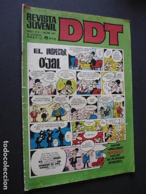 Tebeos: DDT N&ordm; 221 DE BRUGUERA - Foto 1