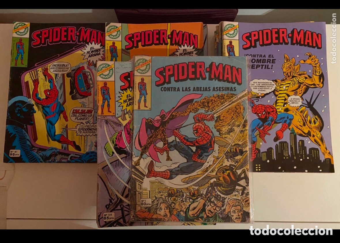 Tebeos: Spider-man completa - Bruguera - 71 n&uacute;meros - Foto 1