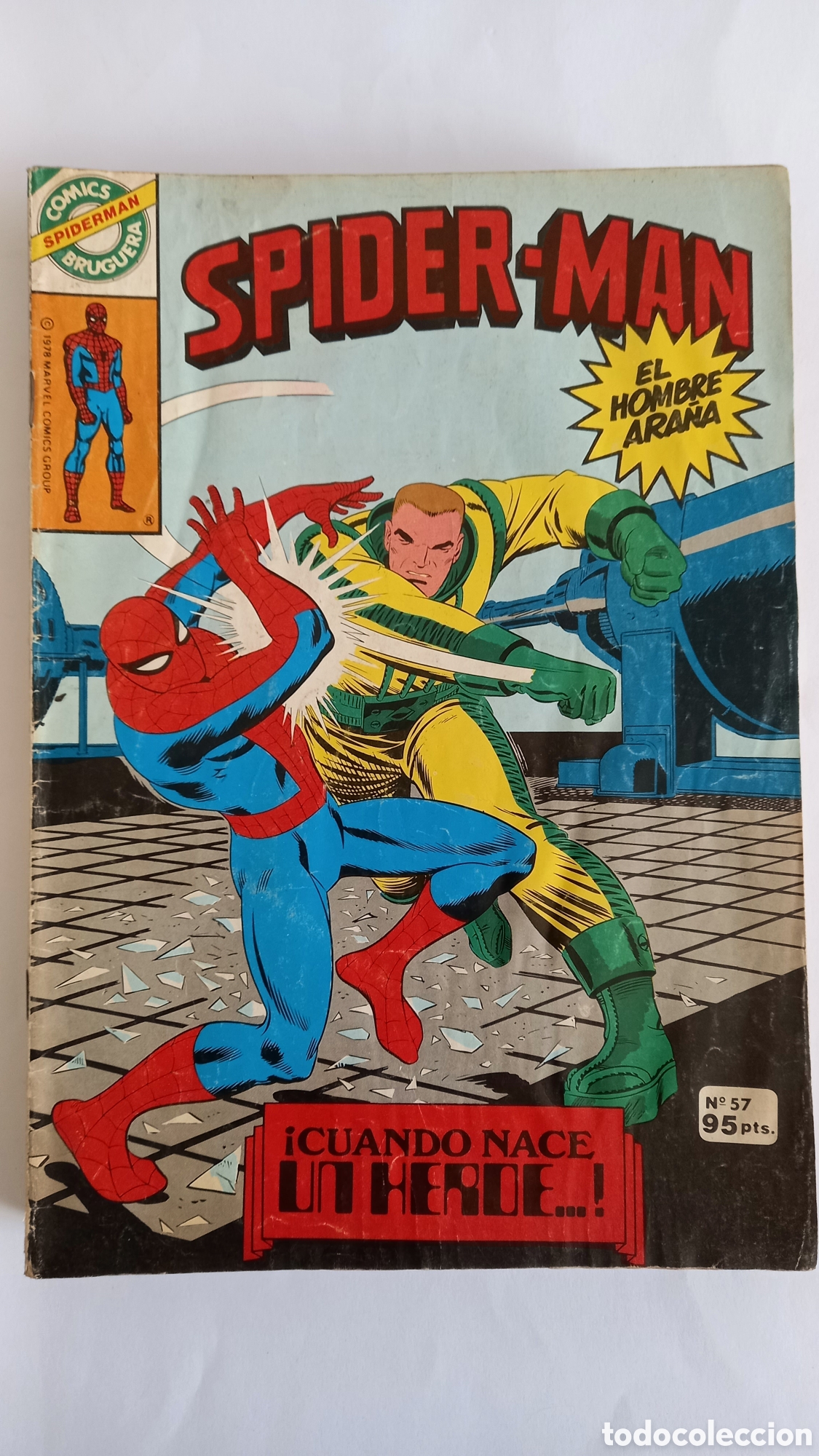 Tebeos: SPIDERMAN. Comics Bruguera. n&ordm; 57 - Foto 1