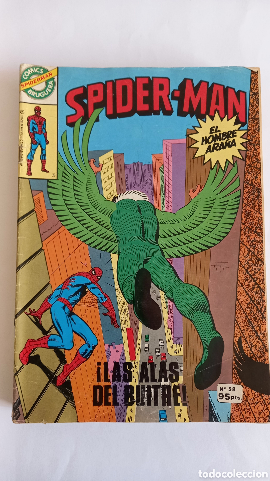 Tebeos: SPIDERMAN. Comics Bruguera. n&ordm; 58 - Foto 1