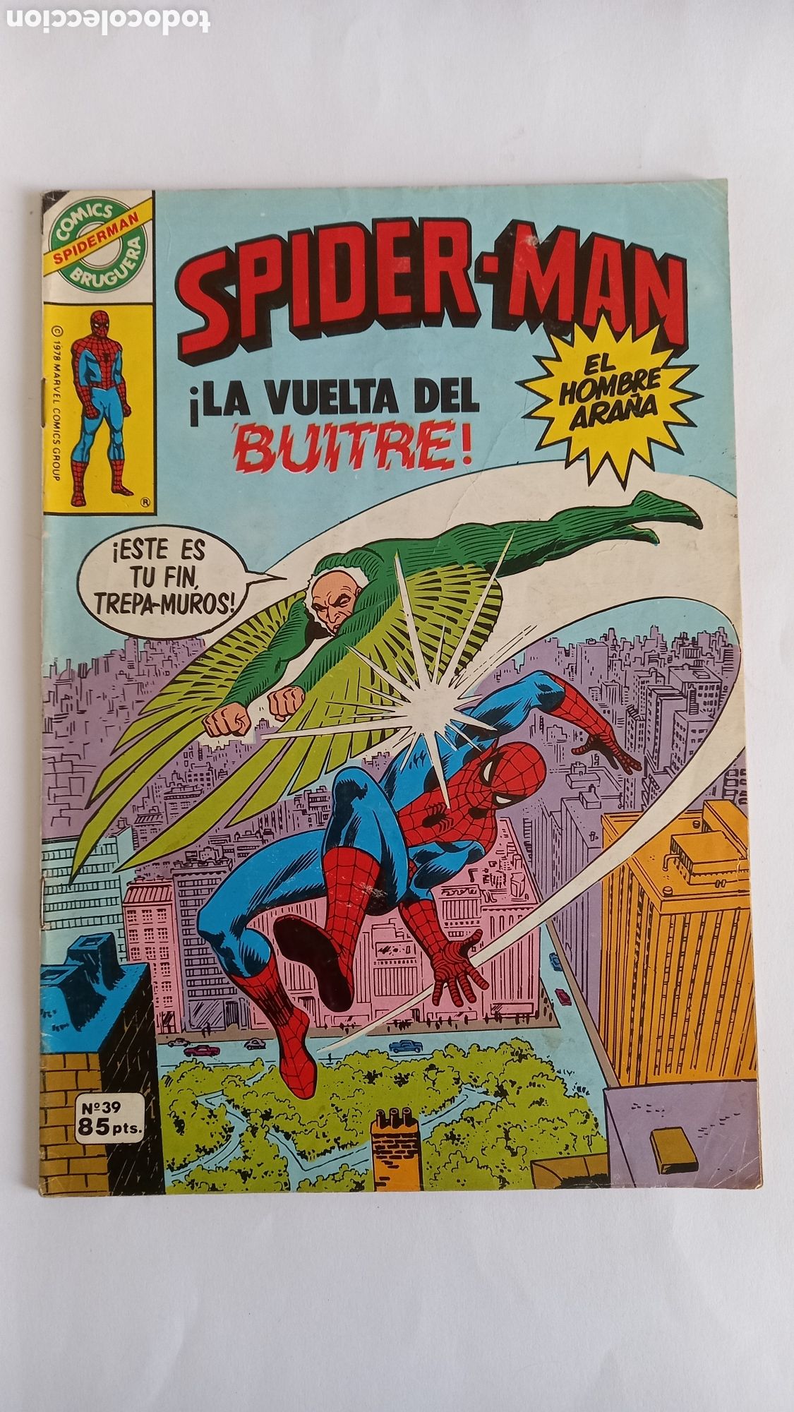 Tebeos: SPIDERMAN. Comics Bruguera. n&ordm; 39 - Foto 1
