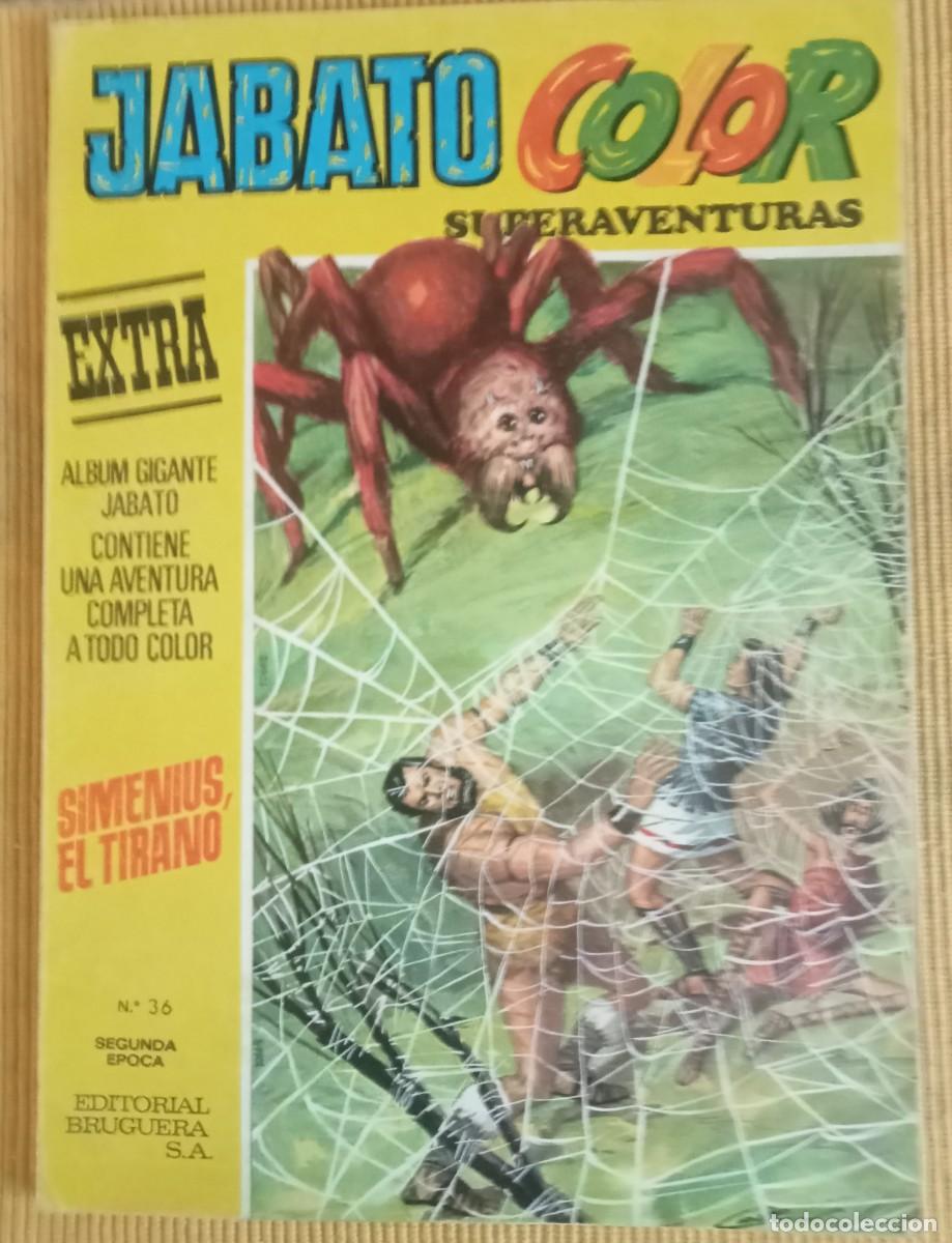 Tebeos: COMIC: JABATO COLOR . EXTRA . SIMENIUS, EL TIRANO - Foto 1