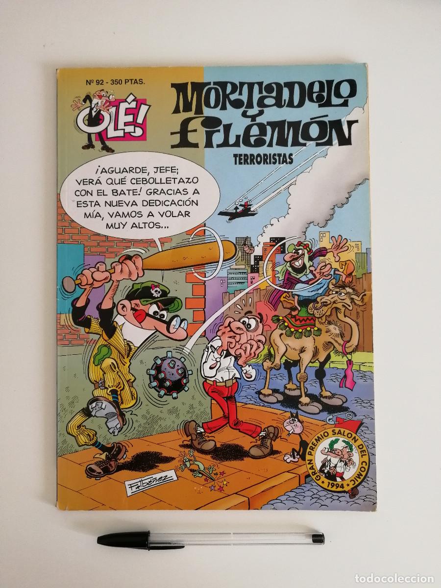 Tebeos: COMIC - MORTADELO Y FILEMON - OLE - TERRORISTAS - Foto 1