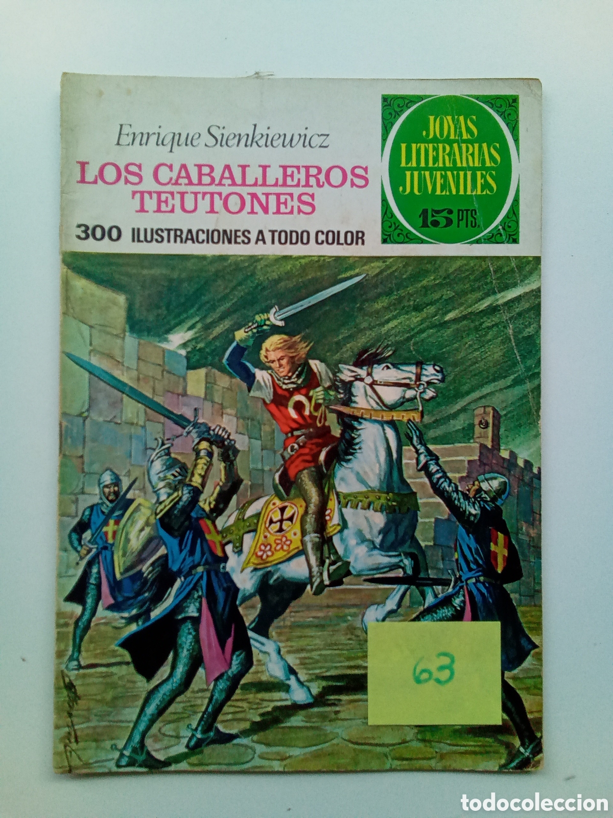 Tebeos: JOYAS LITERARIAS JUVENILES.ED. BRUGUERA - Foto 2