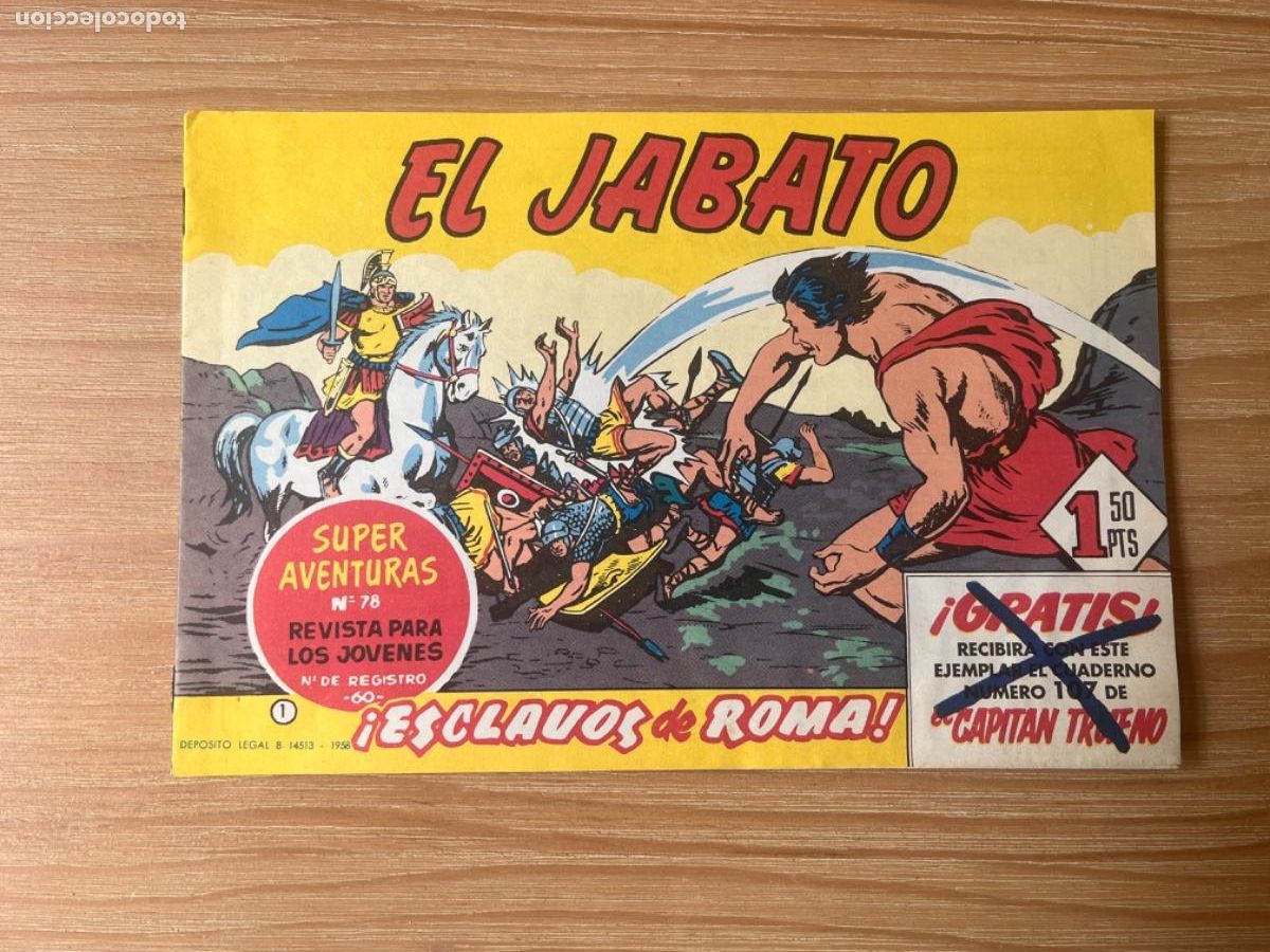 Tebeos: CV8. ANTIGUO C&Oacute;MIC EL JABATO N 78 - Foto 1