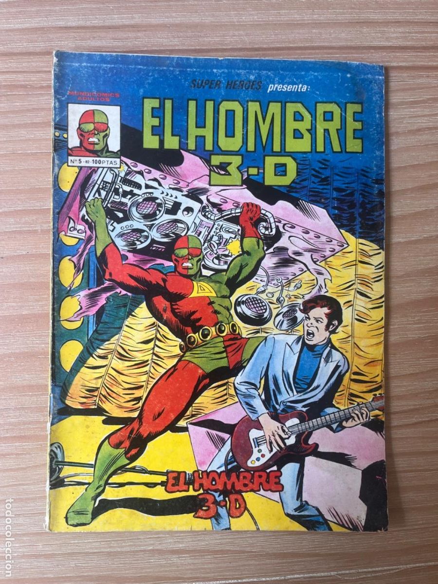 Tebeos: CV8. ANTIGUO C&Oacute;MIC EL HOMBRE 3-D N 5 - Foto 1