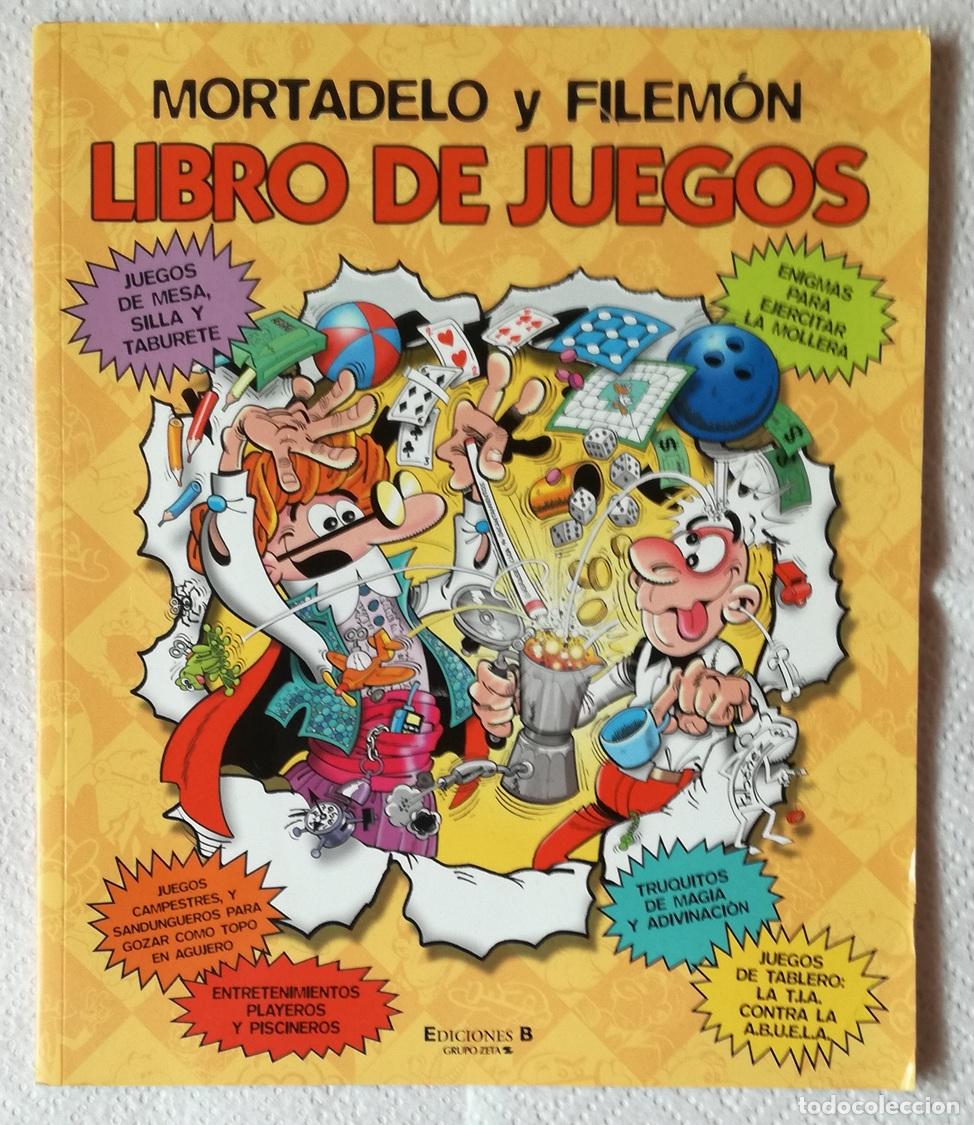 Tebeos: Mortadelo y Filemon. Libro de juegos - Ediciones B - Foto 1
