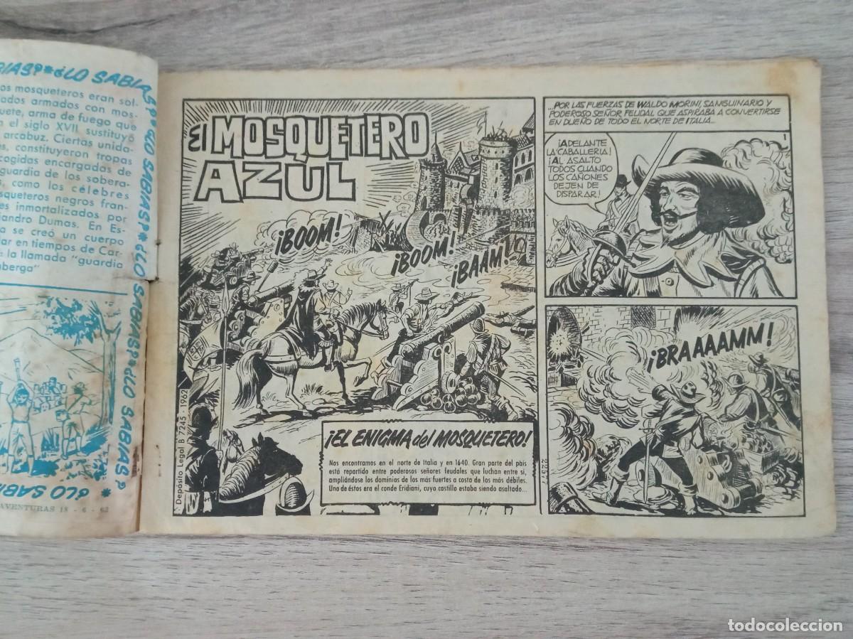 Tebeos: EL MOSQUETERO AZUL, N&ordm; 1 - Foto 2