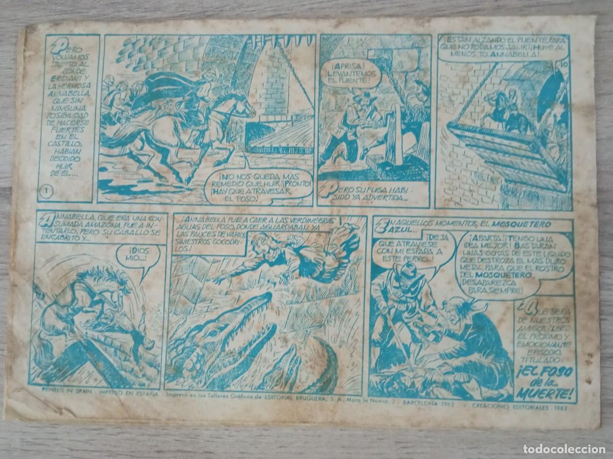 Tebeos: EL MOSQUETERO AZUL, N&ordm; 1 - Foto 3