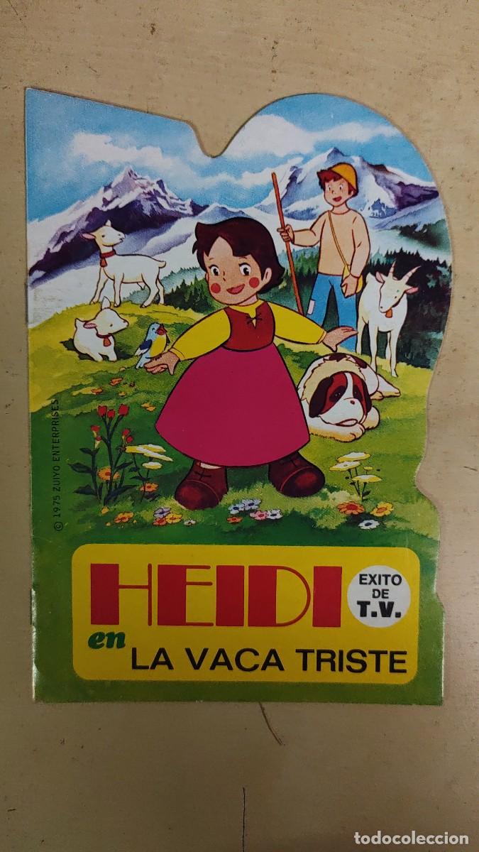 Tebeos: Cuento Troquelado Heidi 8.La Vaca Triste.Bruguera - Foto 1