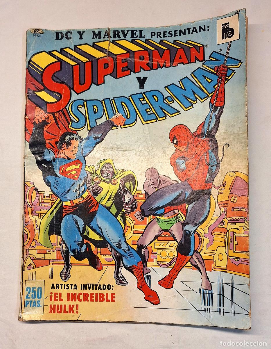 Tebeos: Superman y Spiderman Marvel DC de Bruguera a&ntilde;o 81 - Foto 1