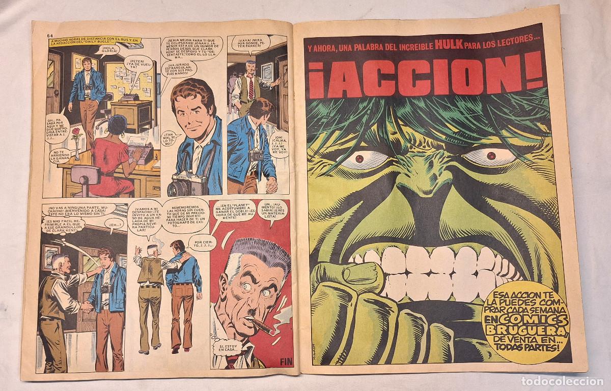 Tebeos: Superman y Spiderman Marvel DC de Bruguera a&ntilde;o 81 - Foto 4