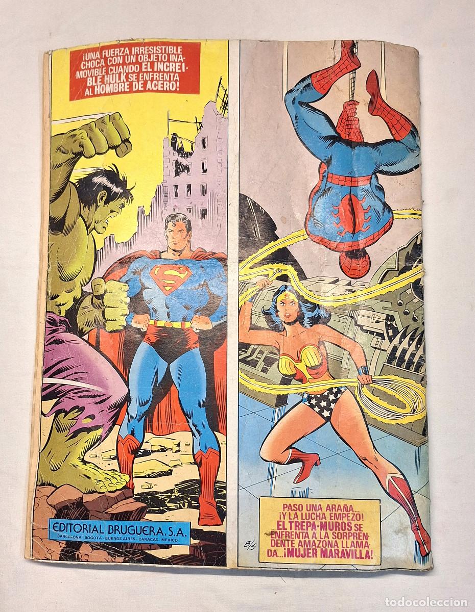 Tebeos: Superman y Spiderman Marvel DC de Bruguera a&ntilde;o 81 - Foto 6
