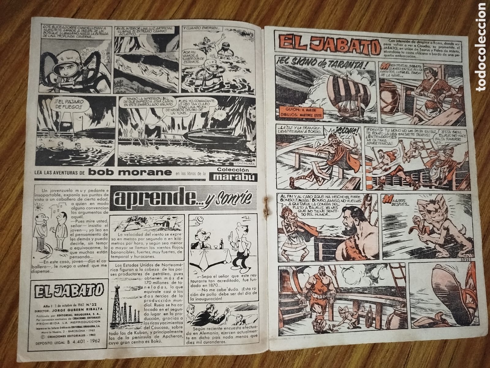 Tebeos: Jabato extra, 22. Original de Bruguera. - Foto 2