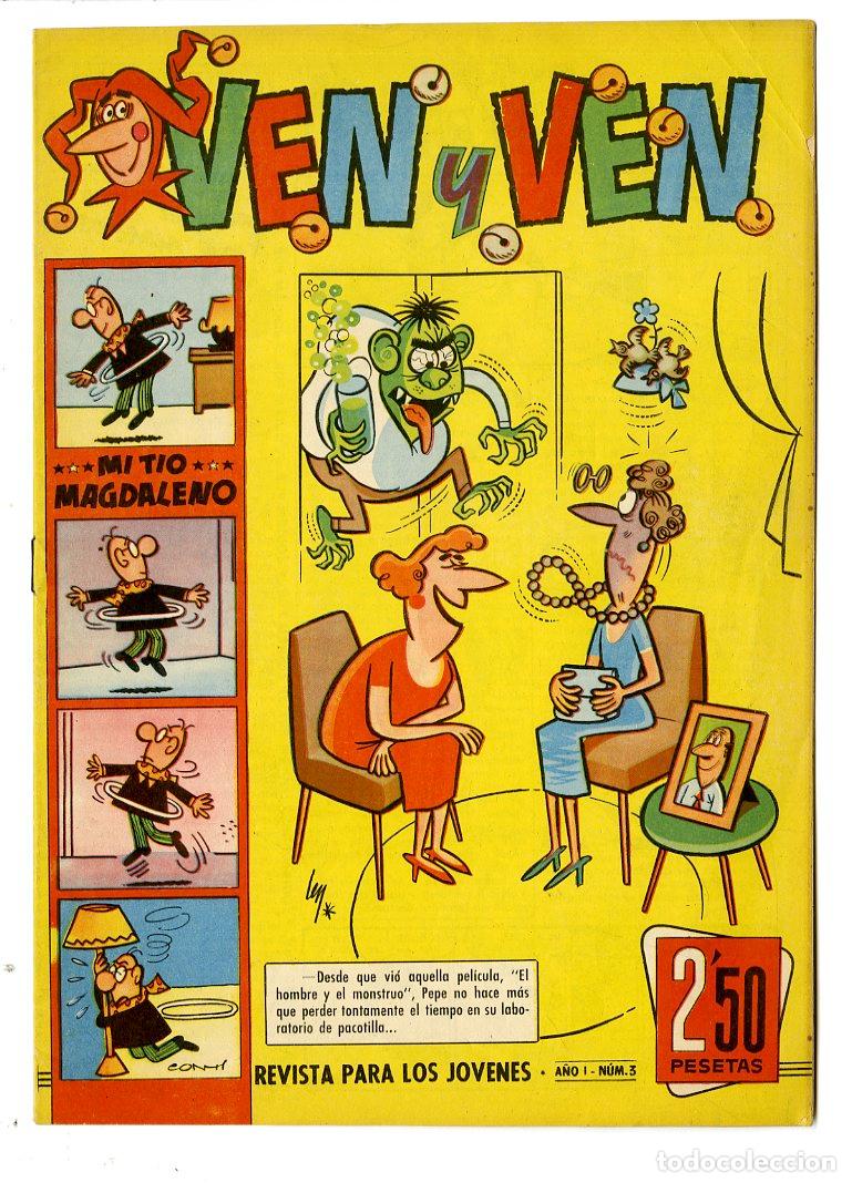 Tebeos: Ven y Ven / A&ntilde;o I / N.3 - Foto 1