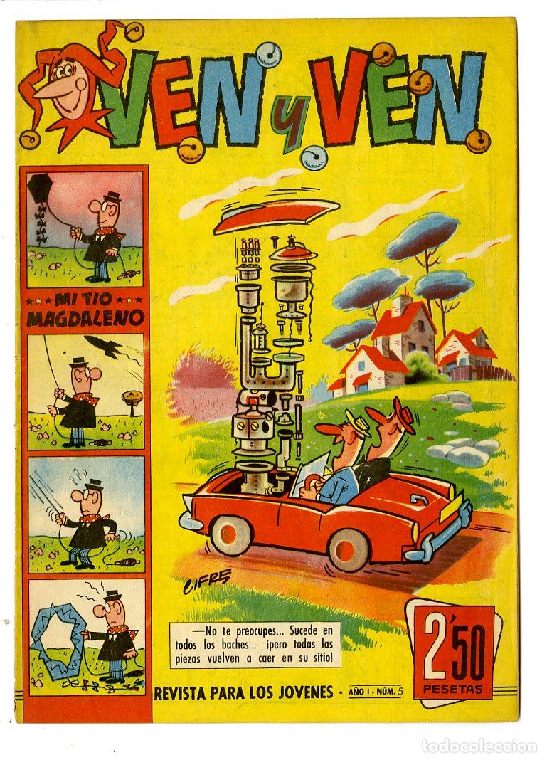 Tebeos: Ven y Ven / A&ntilde;o I / N.5 - Foto 1