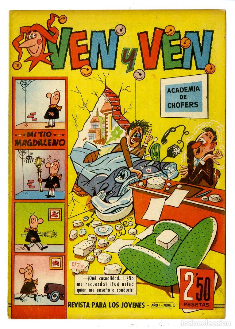 Tebeos: Ven y Ven / A&ntilde;o I / N.6 - Foto 1