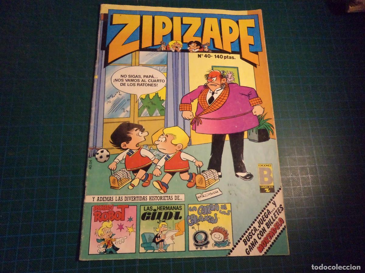Tebeos: ZipiZape. N&ordm; 40. Ediciones B. (Ref. 6-B) - Foto 1