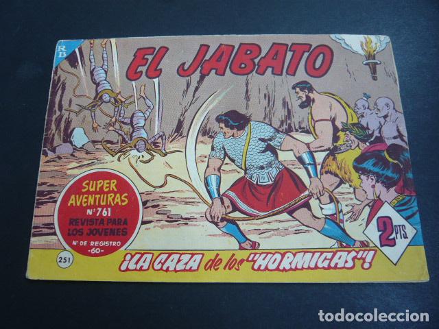 Tebeos: EL JABATO N&ordm; 761 COMIC BRUGUERA - Foto 1
