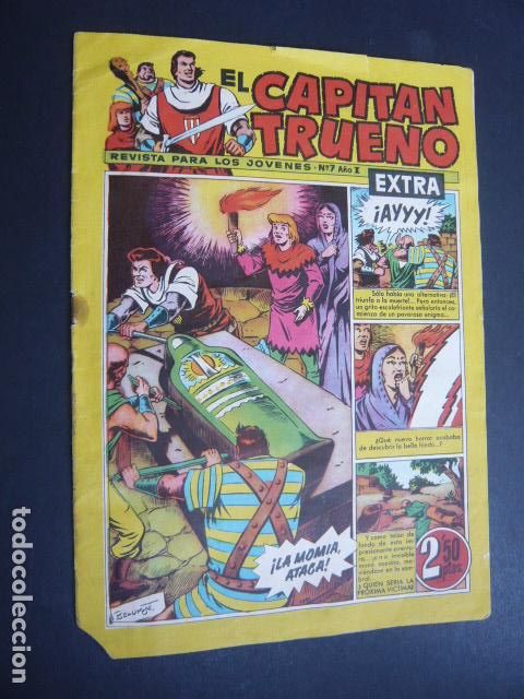 Tebeos: CAPITAN TRUENO N&ordm; 7 COMIC - Foto 1