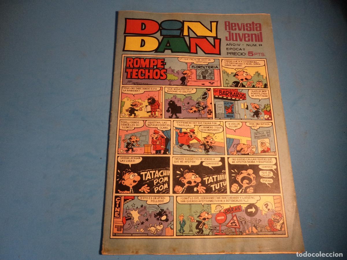 Tebeos: Din Dan. N&ordm; 29. Bruguera. - Foto 1