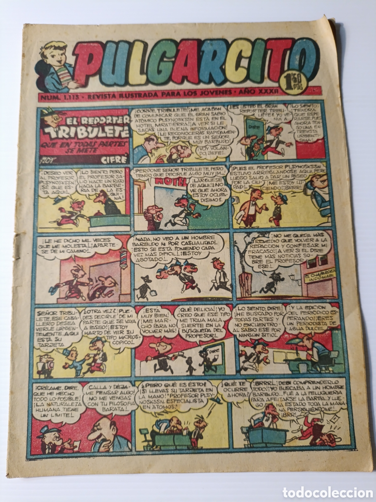 Tebeos: Pulgarcito N&uacute;mero 1115 - Foto 1