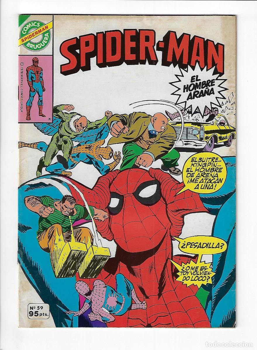 Tebeos: Bruguera. Spiderman. 59.