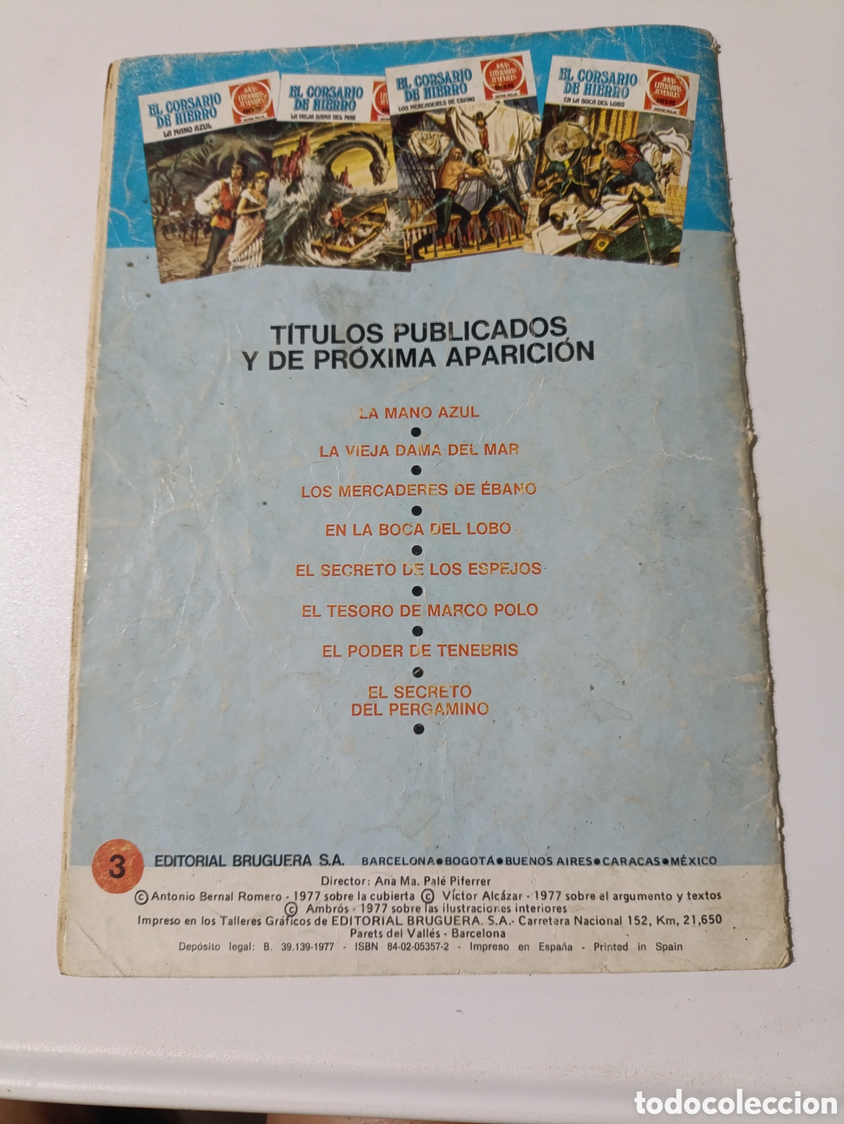 Tebeos: El Corsario de Hierro N&uacute;m 3 - Foto 2