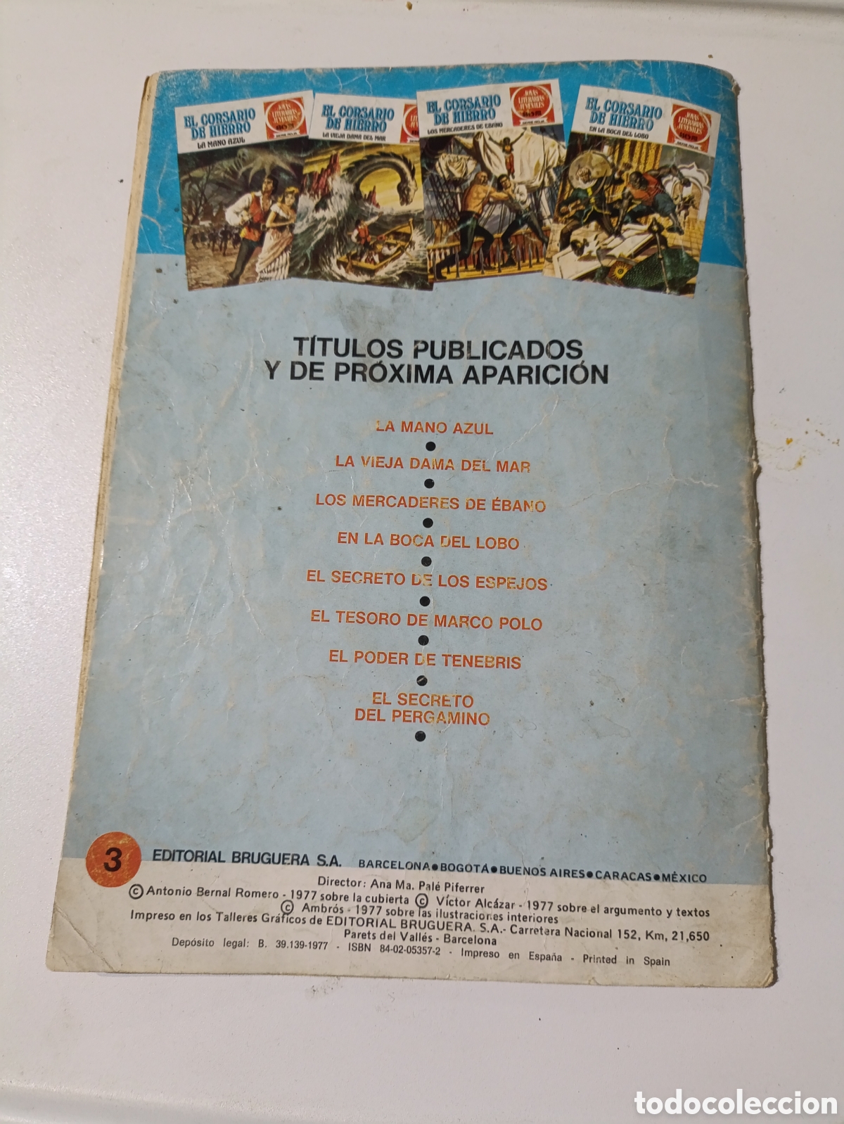 Tebeos: El Corsario de Hierro N&uacute;m 3 - Foto 6