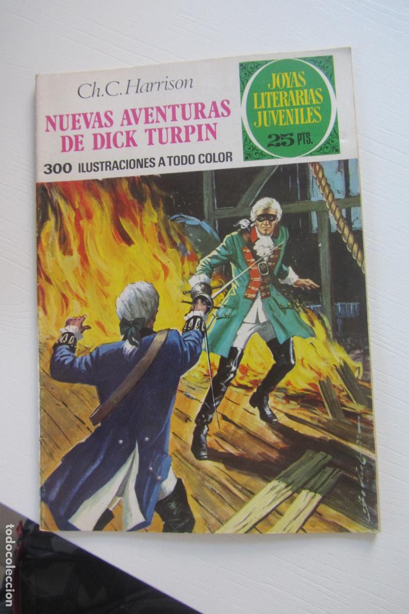 Tebeos: JOYAS LITERARIAS N&ordm; 92. NUEVAS AVENTURAS DE DICK TURPIN. BRUGUERA 1976 arx162