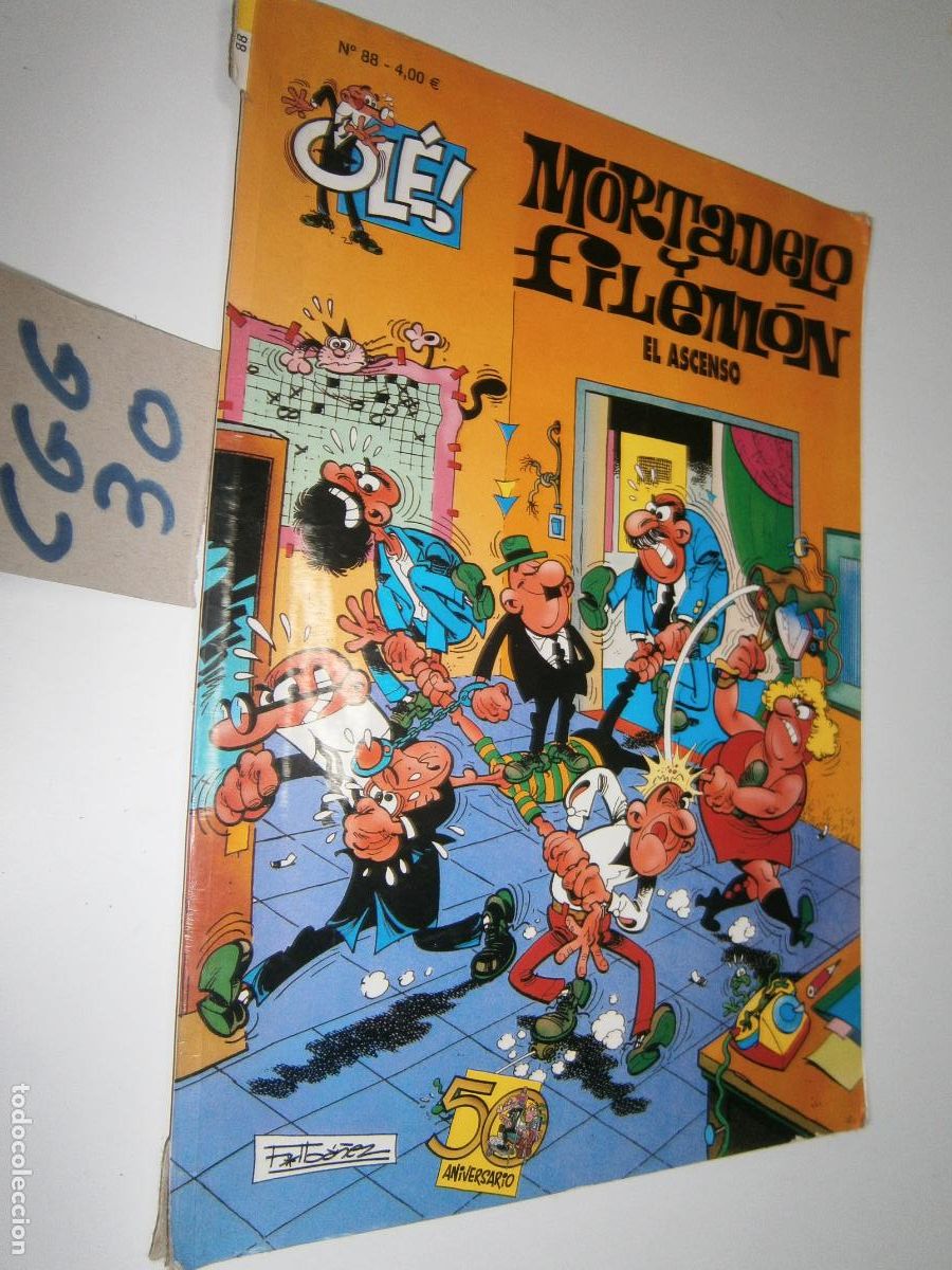 Tebeos: MORTADELO Y FILEMON - EL ASCENSO - Foto 1