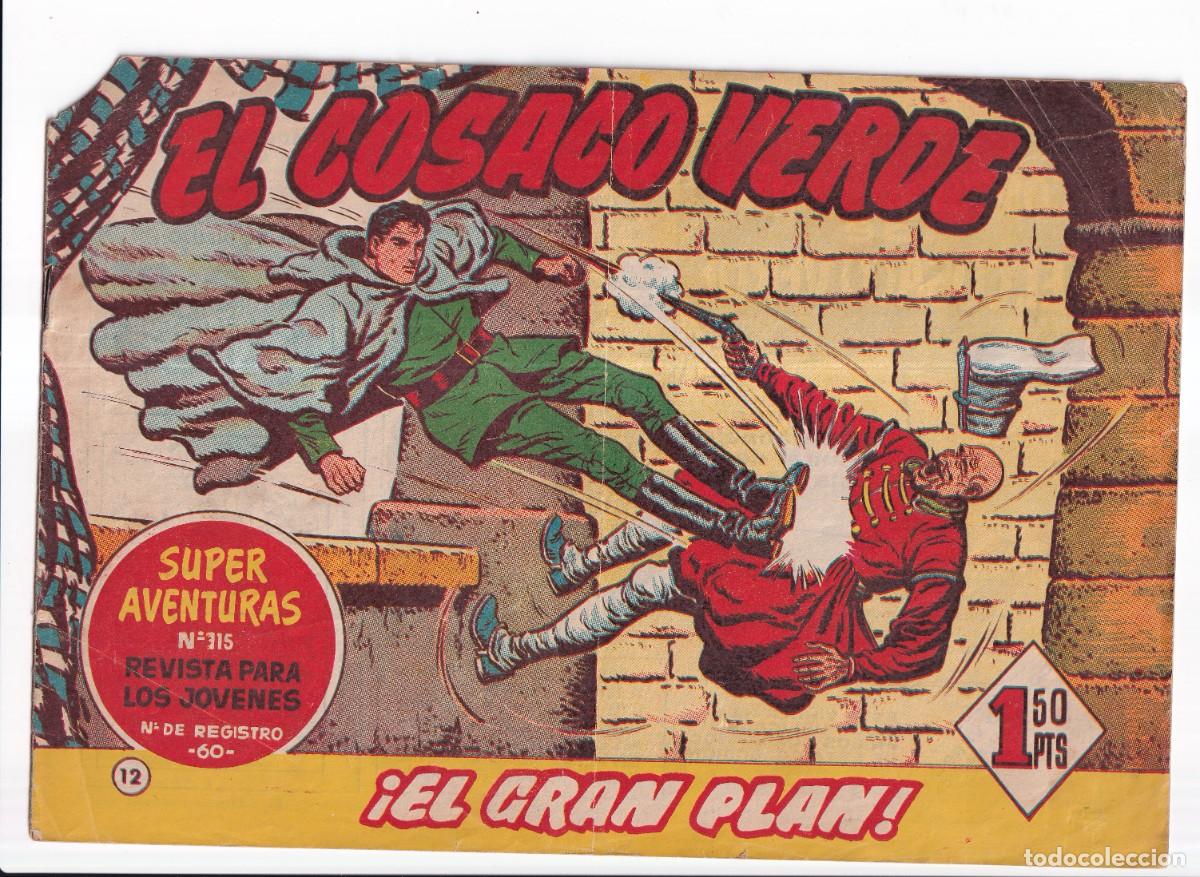 Tebeos: COSACO VERDE, EL : NUMERO 12 , EL GRAN PLAN - Foto 1