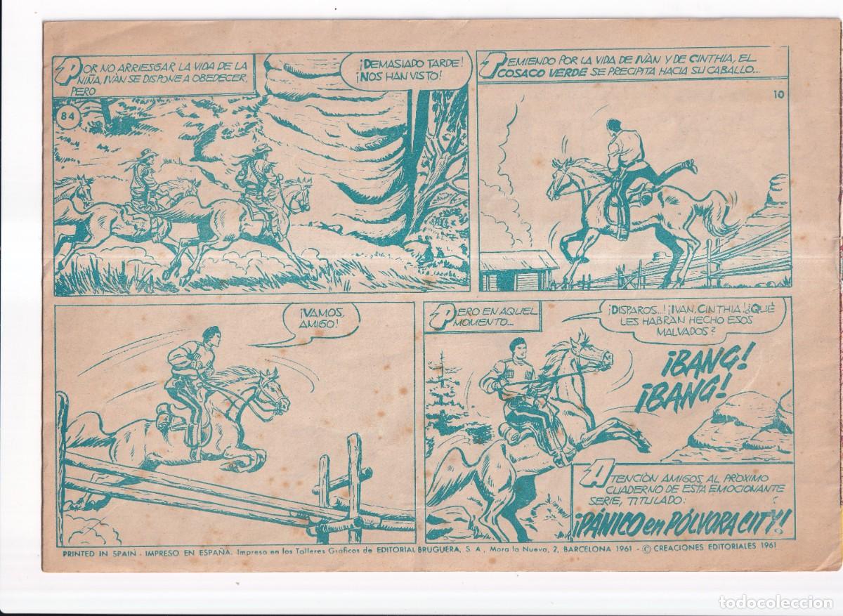 Tebeos: COSACO VERDE, EL : NUMERO 84 ,EL RANCHO DEL TERROR - Foto 2