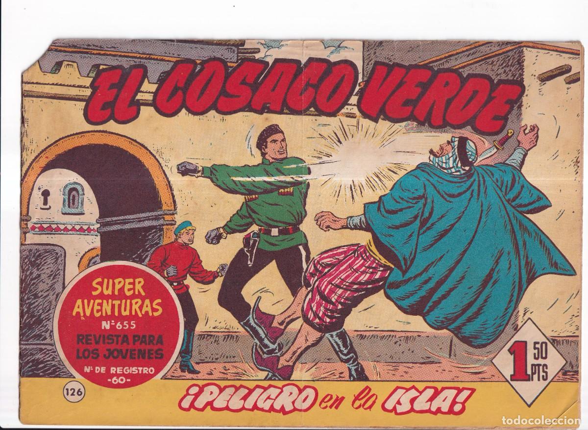 Tebeos: COSACO VERDE, EL : NUMERO 126 , PELIGRO EN LA ISLA - Foto 1