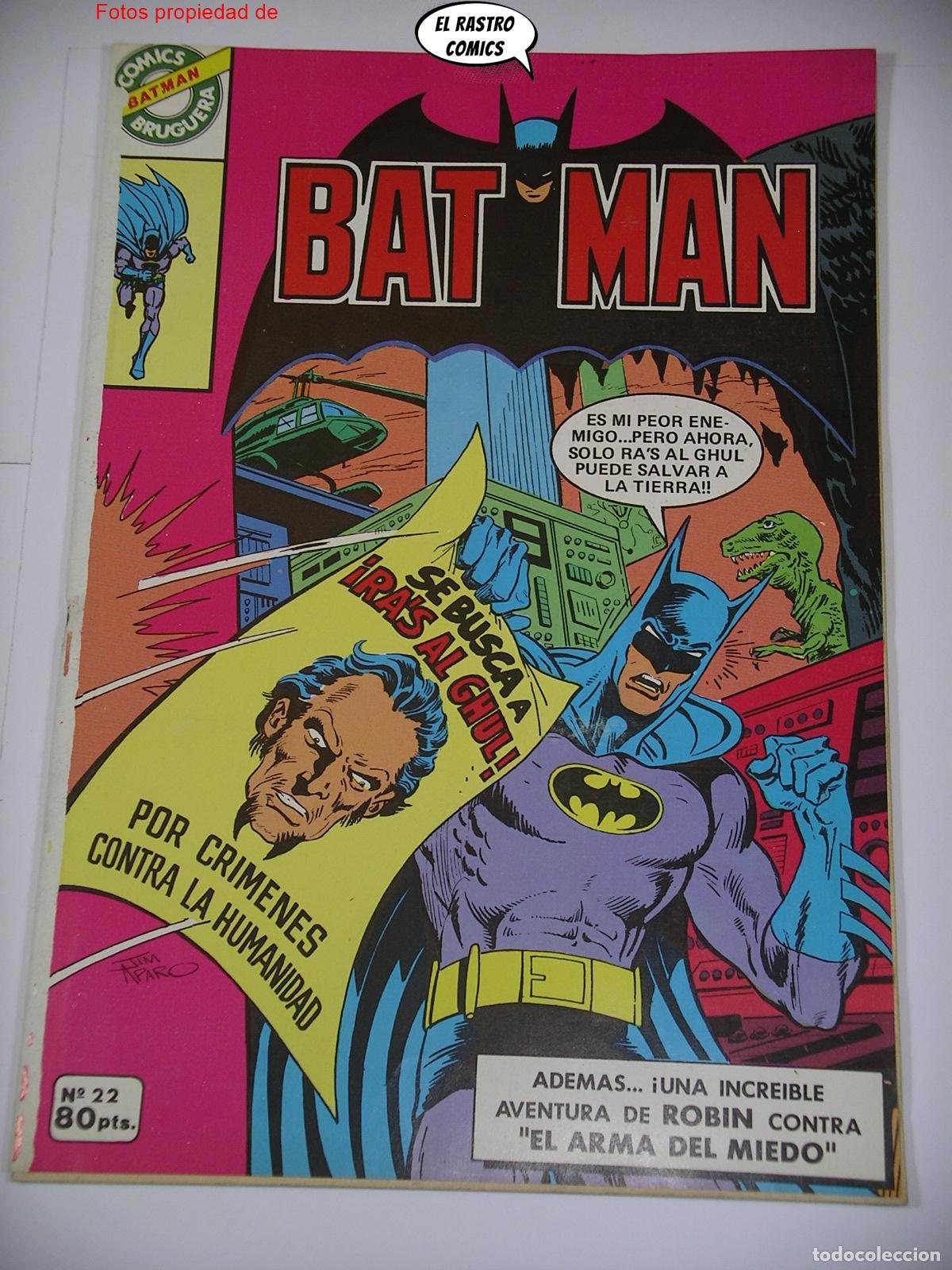 Tebeos: Batman n&ordm; 22, ed Bruguera 1981 - Foto 1