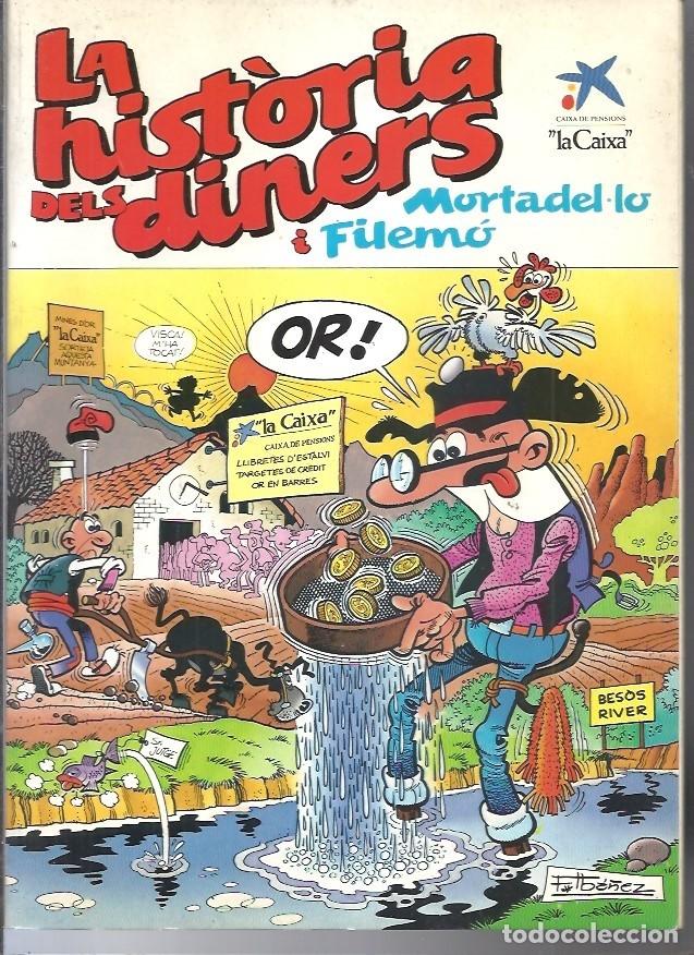 Tebeos: LA HISTORIA DELS DINERS MORTADELO I FILEMON - Foto 1