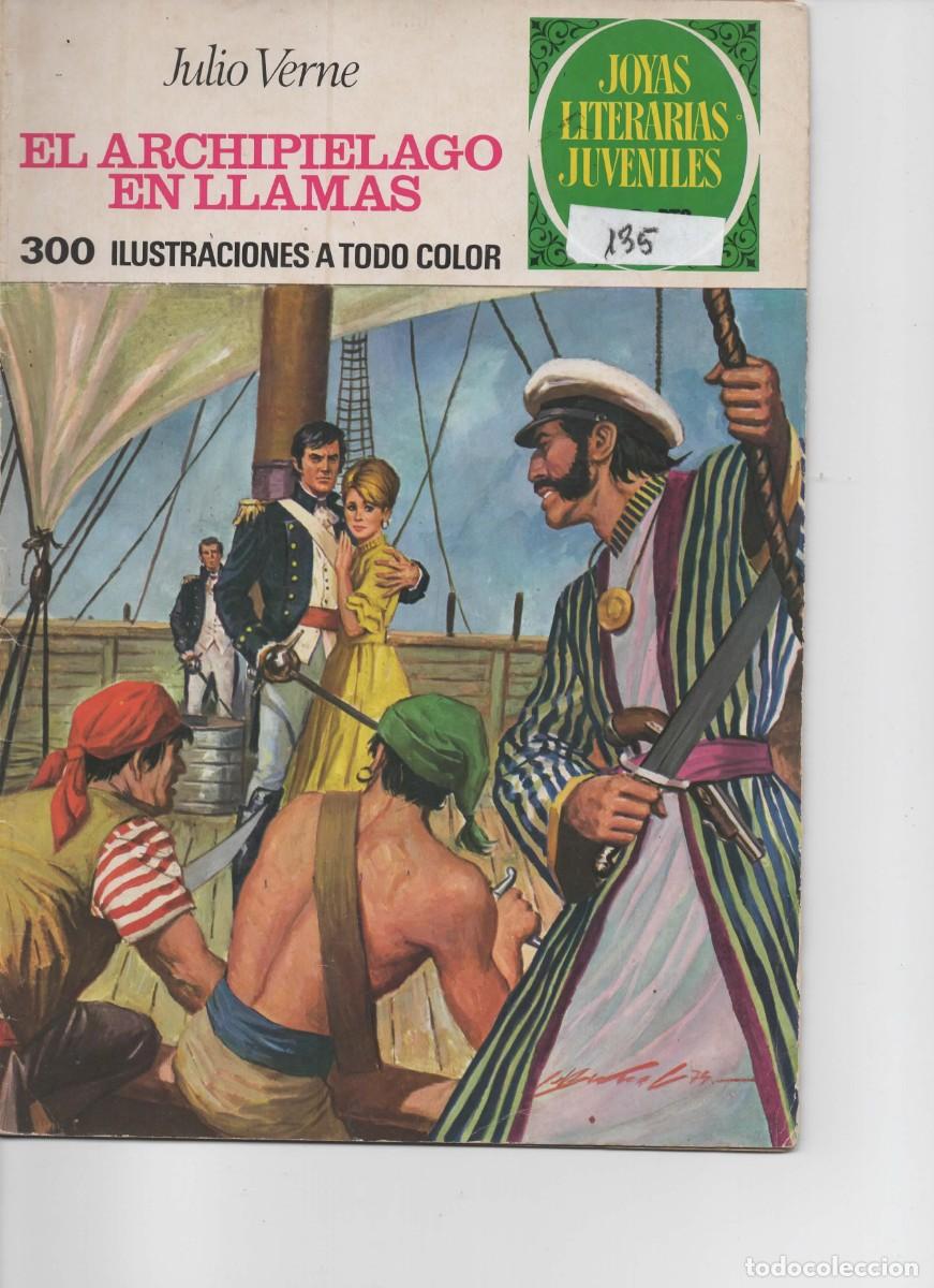 Tebeos: Joyas literarias juveniles n&ordm; 135-El archipielago en llamas