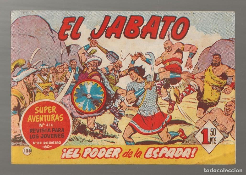 Tebeos: EL JABATO N&ordm; 128 - &iexcl;EL PODER DE LA ESPADA! - BRUGUERA 1961 (ORIGINAL) - Foto 1
