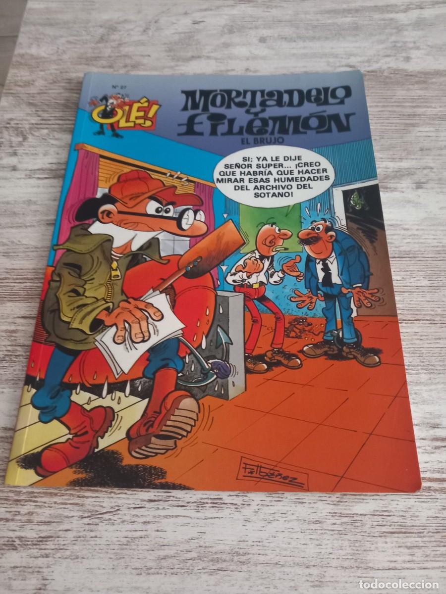 Tebeos: Comic N&deg; 27 el brujo Mortadelo y filemon Ol&eacute; ediciones B - Foto 1