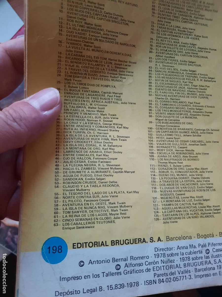 Tebeos: CORAZ&Oacute;N N&ordm; 198 - ED. BRUGUERA - Foto 2