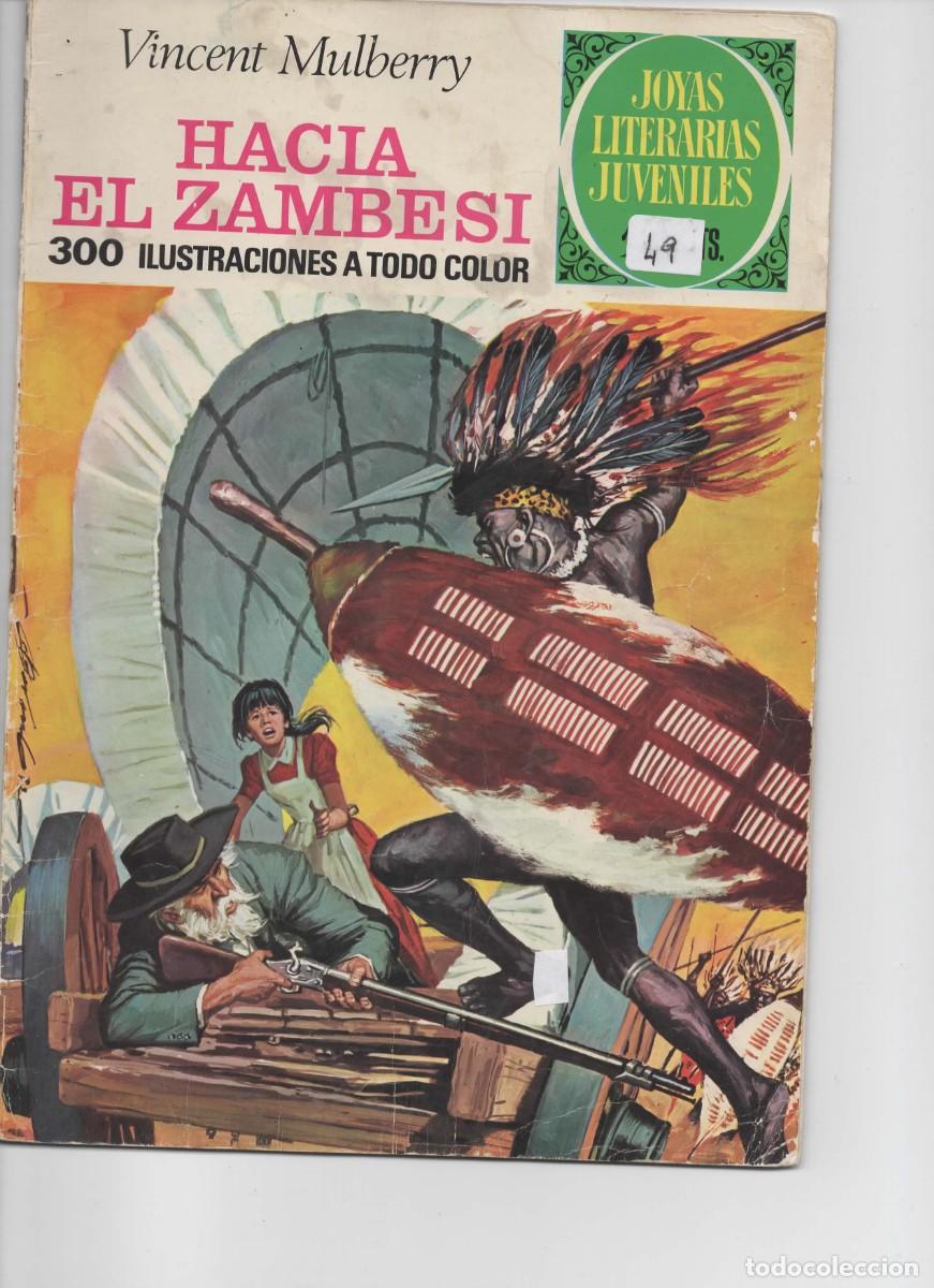 Tebeos: Joyas literarias juveniles n&ordm;49-Hacia el Zambezi