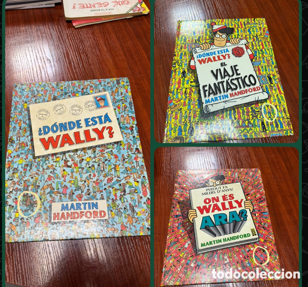 Tebeos: Lote 3 comics donde est&aacute; wally - Foto 1