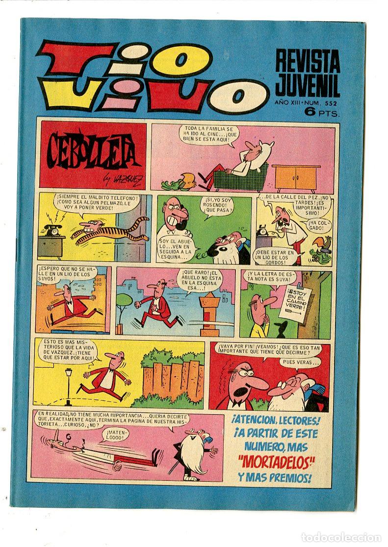 Tebeos: Tio Vivo / N.552 - Foto 1