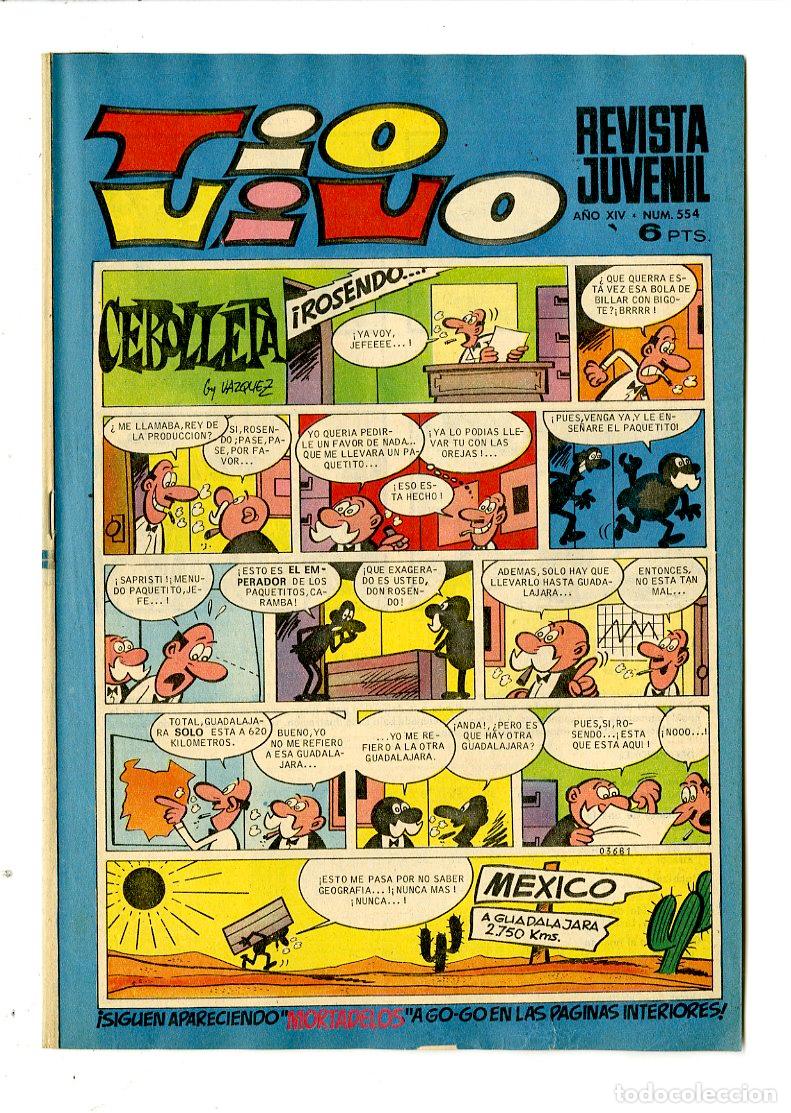 Tebeos: Tio Vivo / N.554 - Foto 1