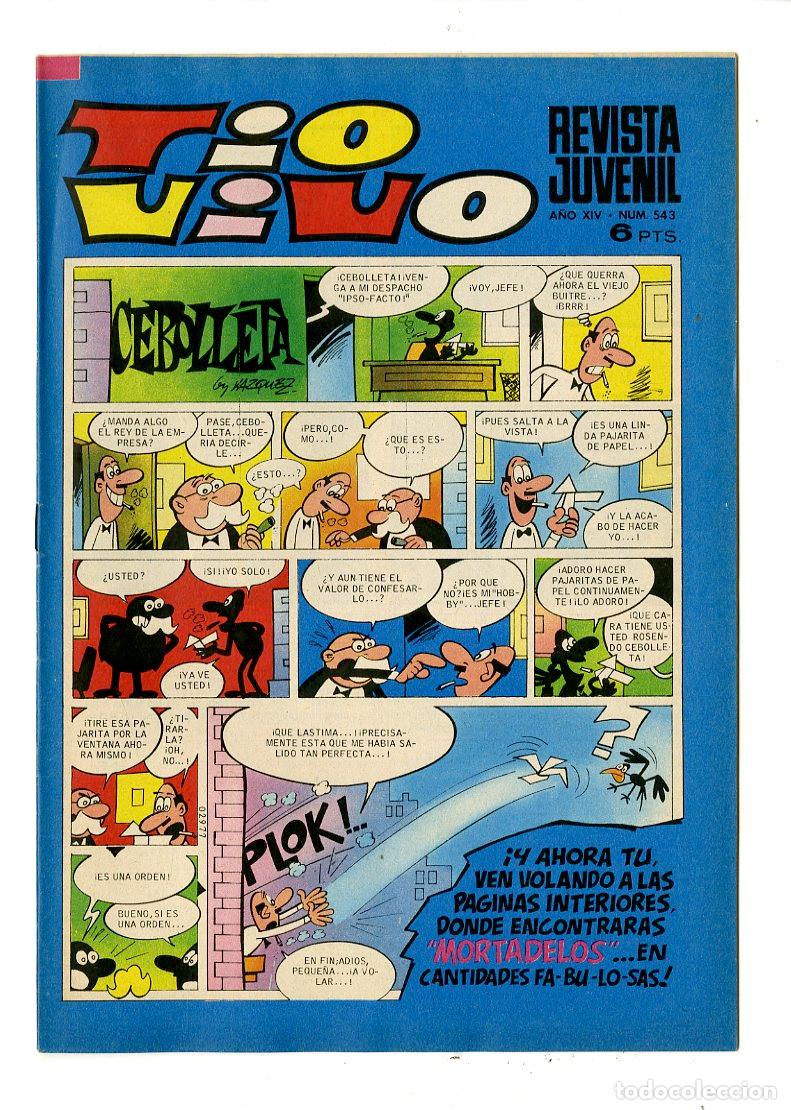 Tebeos: Tio Vivo / N.543 - Foto 1