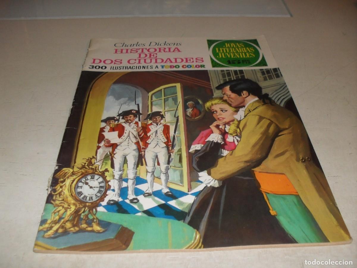 Tebeos: JOYAS LITERARIAS N&ordm; 3,2&ordf; EDICION,HISTORIA DE 2 CIUDADES,DE CASANOVAS,(DE 270).BRUGUERA,1970